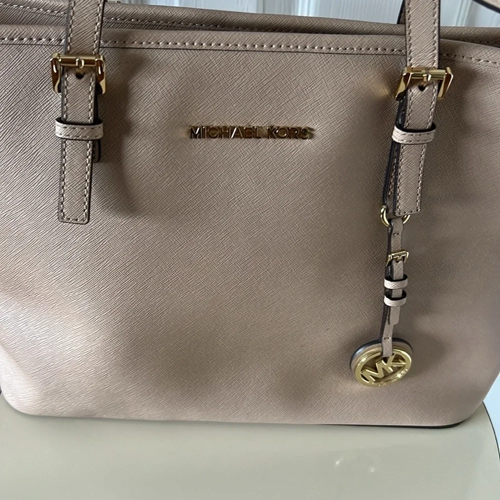 Tan/Khaki Michael Kors Tote Bag